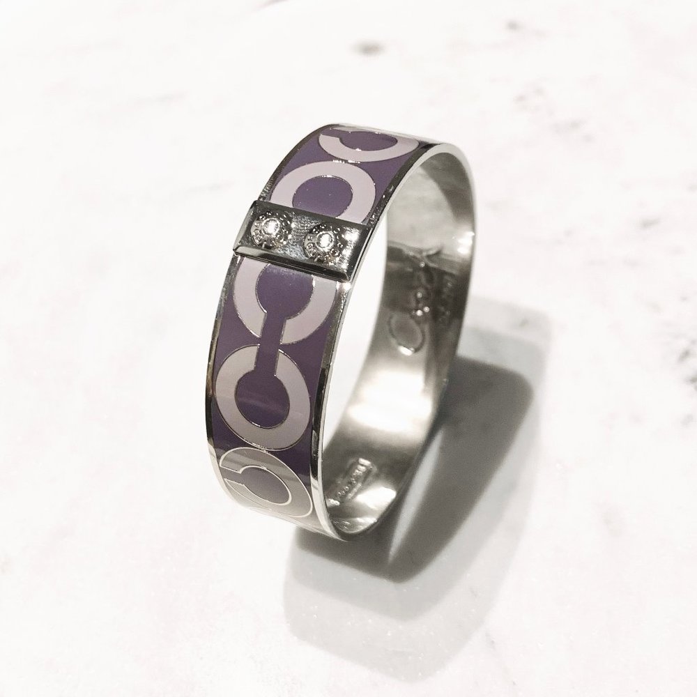COACH Enamel Bangle
